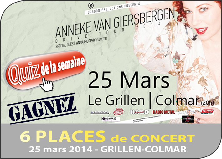 Concert de Anneke Van Giersbergen + Anna Murphy