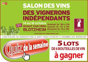 Salon des vignerons indépendants de Blotzheim