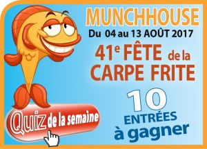 Fête de la carpe frite à Munchhouse