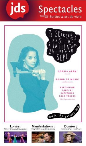 couverture magazine spectacles 289