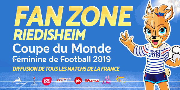 La Fan Zone de Riedisheim diffuse tous les matchs de l'équipe de France féminine de foot