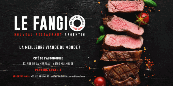 Le Fangio, c'est le nouveau restaurant argentin de la Cité de l'Automobile. Il propose la meilleure viande du monde !
