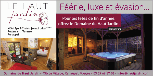 Le Haut Jardin : féérie, luxe et évasion - Hôtel spa & chalets avec jacuzzi privé dans les Vosges (Rehaupal)
