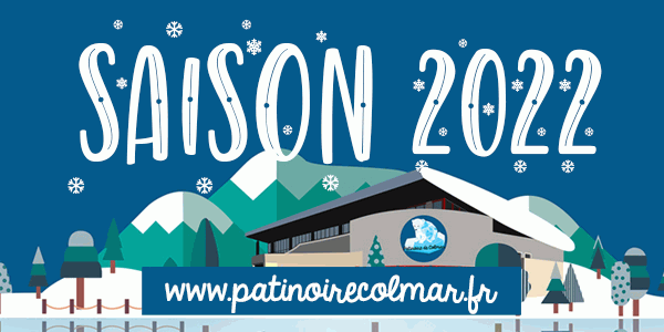 Découvrez les animations de la saison 2022 à la patinoire de Colmar : www.patinoirecolmar.fr