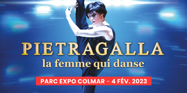 Pietragalla la femme qui danse au Parc Expo de Colmar le 4 février 2023