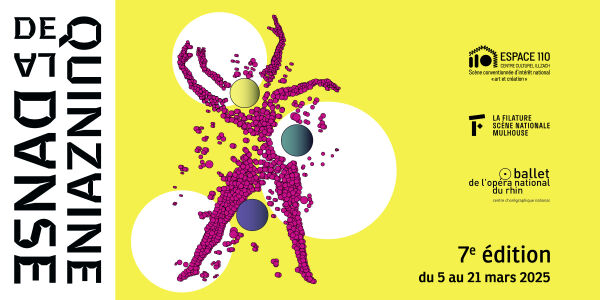 La Quinzaine de la danse : septième édition du 5 au 21 mars 2025. Découvrez le programme.