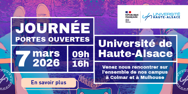 Journée portes ouvertes le samedi 7 mars 2026 à l'UHA